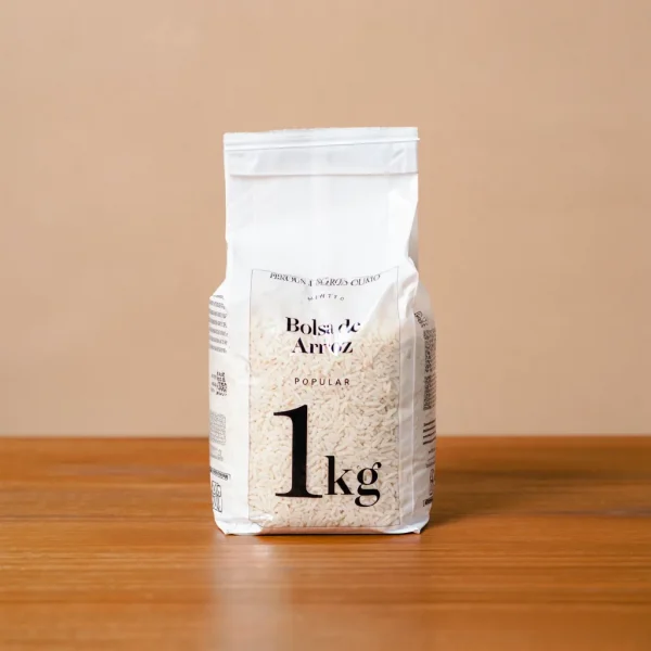 Bolsa de Arroz Popular 1kg